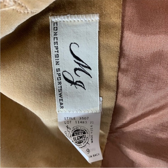 MJ Concepts Vintage Tan Women’s Blazer - Picture 4 of 5